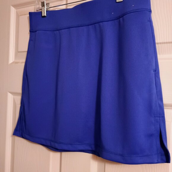 Grand Slam Performance Skort, Royal Blue, Sz M, Stretch, Hi Rise, New - Picture 2 of 5